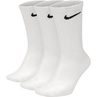 Nike Everyday Lightweight Crew Socks 3-Pack Str. M 38-42 Hvid