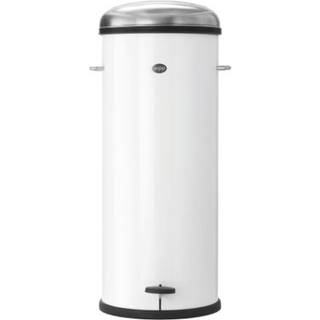 Vipp 17 pedalspand hvid 30l