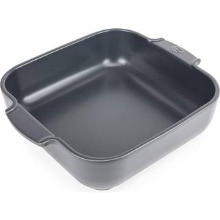 Peugeot Appolia Auflaufform quadratisch 28 cm schiefergrau - Keramik - Grau
