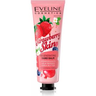 Eveline Cosmetics Strawberry Skin Nærende håndcreme Med Jordbæraromaer 50 ml - 50 ml