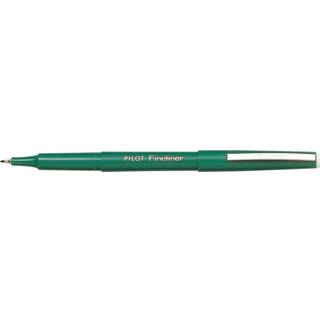 12 x Pilot fineliner 0,4mm grøn
