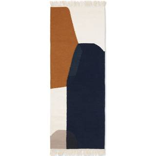 Ferm Living Kelim tæppe 70x180 cm Merge