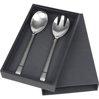 Broste Copenhagen Hune salatbestik 2 dele Brushed satin