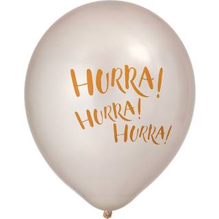 Hurra balloner, 6 stk