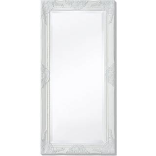 Vægspejl Barokstil - Hvid