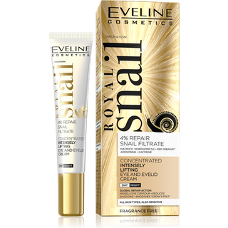 Eveline cosmetics royal snail concentrated intensely lifting eye and eyelid cream 20ml