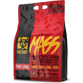 Mutant Mass, 6,8 kg, Strawberry & Banana