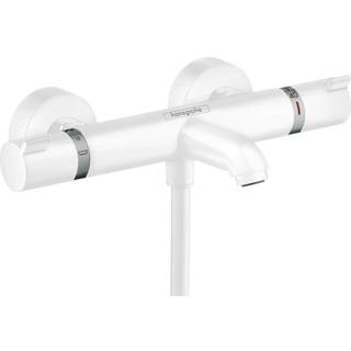 Hansgrohe Ecostat Comfort kar/brusarmatur, mat hvid