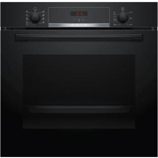 BOSCH Serie 4 Sort Elektrisk ovn 71liter Klasse A Ovn
