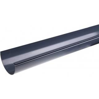 Plastmo tagrende, PVC, grafit, 3 meter - nr. 12