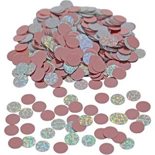 Konfetti, lyserøde prikker [Levering: 1-2 dage]