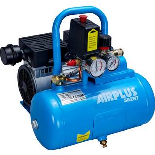 Kompressor støjsvag 0,75 hk og 6 liter tank