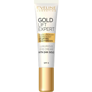 Eveline Cosmetics Gold Lift Expert Luksuriøs øjencreme Med 24 karat guld (SPF 8) 15 ml - 15 ml