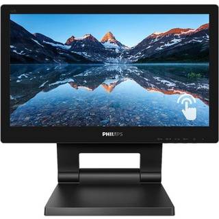 PHILIPS B Line 162B9T - LED monitor - 16" (15.6" viewable) - touchscreen - 1366 x 768 @ 60 Hz - TN - 220 cd/m² - 500:1 - 4 ms - HDMI, DVI,