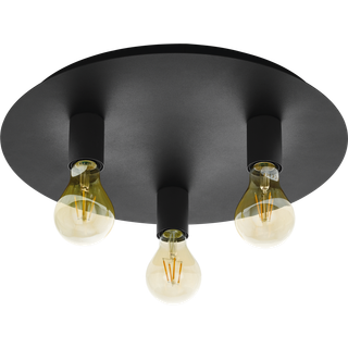 Passano LED-loftlampe, 3 lyskilder, guld