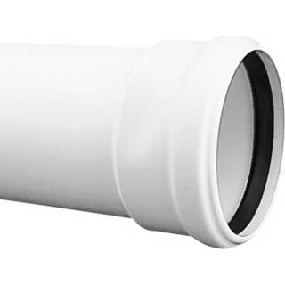 Nicoll HTP rør 50 - 500 mm M/1 Hvid - Muffe