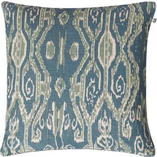 Chhatwal & Jonsson Ikat Madras pudebetræk 50x50 cm Heaven blue/Aqua