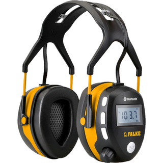 Falke høreværn m/radio og Bluetooth