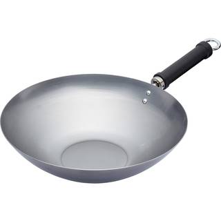 Wokpande 30 cm, grå