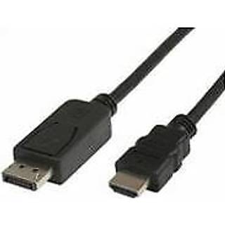 DisplayPort til HDMI (M-M) - 1 meter - DP-HDMI-100