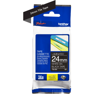 Brother TZE355 - Laminated Tape - Roll (2.4 cm x 8 m)