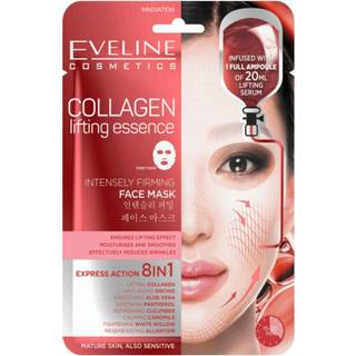 Eveline Cosmetics Sheet Mask Collagen Løftende og opstrammende maske Med kollagen 1 stk. - 1 stk.