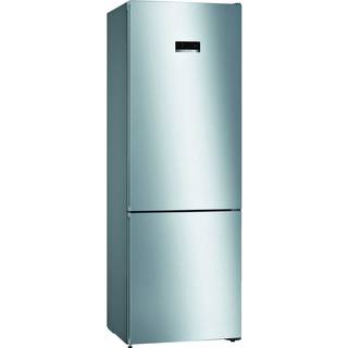 Bosch Serie 4 Køle-/fryseskab 203 x 70 cm Rustfrit stål-look KGN49XLEA