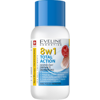 Eveline Cosmetics Nail Therapy Professional Neglelakfjerner uden acetone 8-i-1 150 ml - 150 ml
