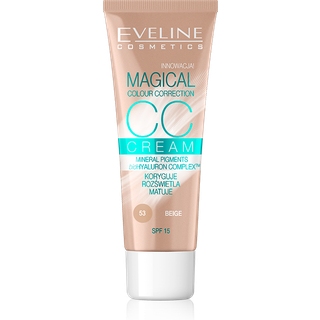 Eveline Cosmetics Magical Colour Correction CC creme SPF 15 Skygge 53 Beige 30 ml - 30 ml