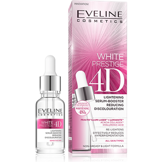 Eveline Cosmetics White Prestige 4D Lysende korrigerende serum mod pigmentpletter til sensitiv hud 18 ml - 18 ml
