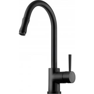 Tapwell EVO185 et-grebs køkkenarmatur m/udtræk - mat sort