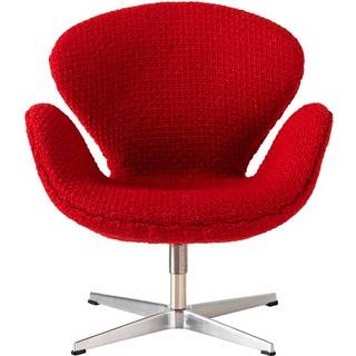 Fritz Hansen Miniature Svanen Lænestol Rød