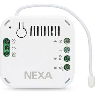 Nexa An-196 Z-Wave Modtagerrelæ I væggen 2 kanaler ➞ På lager - klar til levering