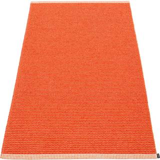 Pappelina Mono Gulvtæppe 85x160cm Pale /coral Red - Ensfarvede tæpper Pvc Orange - MN4A816