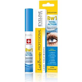 Eveline Cosmetics Total Action Øjenvippeserum 8-i-1 10 ml - 10 ml