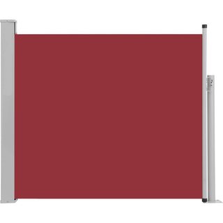 sammenrullelig sidemarkise til terrassen 100 x 300 cm grå