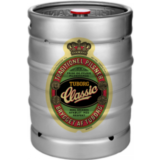 Tuborg Classic 25 ltr. fustage