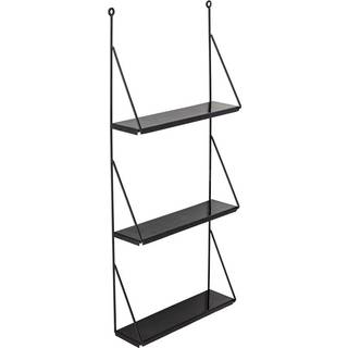 Bloomingville Walter hylde metal Sort