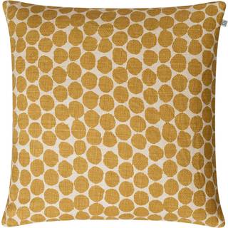 Chhatwal & Jonsson Dot Ari Pudebetræk 50x50 Cm - Pyntepuder & Betræk Hør Spicy Yellow - CC200134-15B