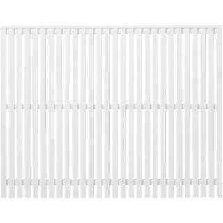 Plus Sendai Hegn -  180x140 cm - Fungicid beh. grundmalet hvid to gange - 17443-13
