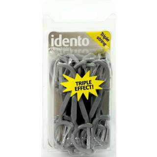 Idento Floss 2-sides Triple String Tandtrådsbøjler 25 stk.