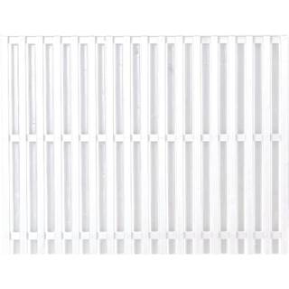 Plus Nagano Hegn - 180x140 cm. - Fungicid beh. grundmalet hvid to gange - 17473-13