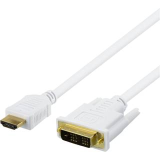 DELTACO HDMI to DVI cable, 7m, Full HD, black