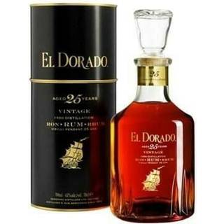 El Dorado 25 års Rom 43% 70 cl.