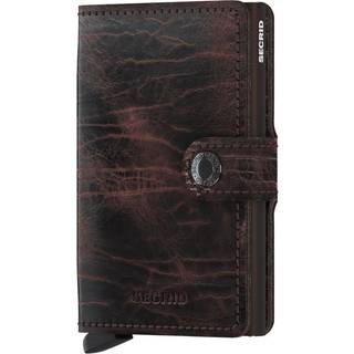 SECRID - Miniwallet - Kortholder - Cacao-Brown - 10,2 x 6,5 x 2,1 cm