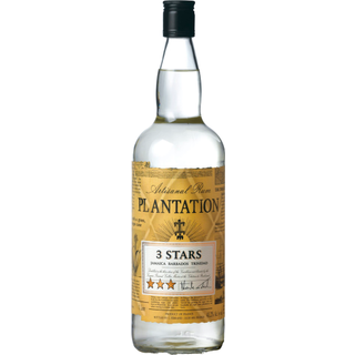 Plantation Rum - 3 Stars White Rum, 41,2%, 70cl