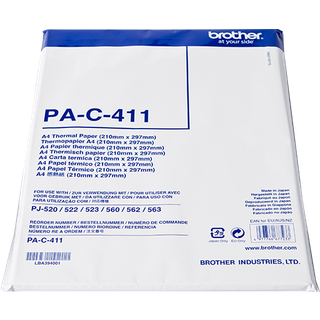 Brother PA-C-411 A4 termopapir, 100 ark