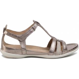 ECCO Flash - Sandaler i læder med tårem til damer - Guld - Size: 35 (UK 2.5-3)