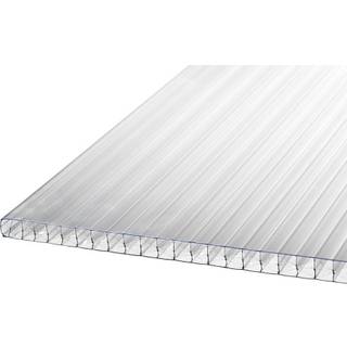 RIAS 5-lags RODENA X-struktur termoplade, klar - 16 x 980 x 4000 mm