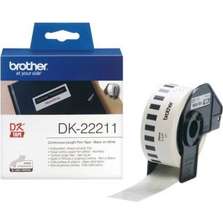 Label tape/white 29mmx15.24m f QL-series